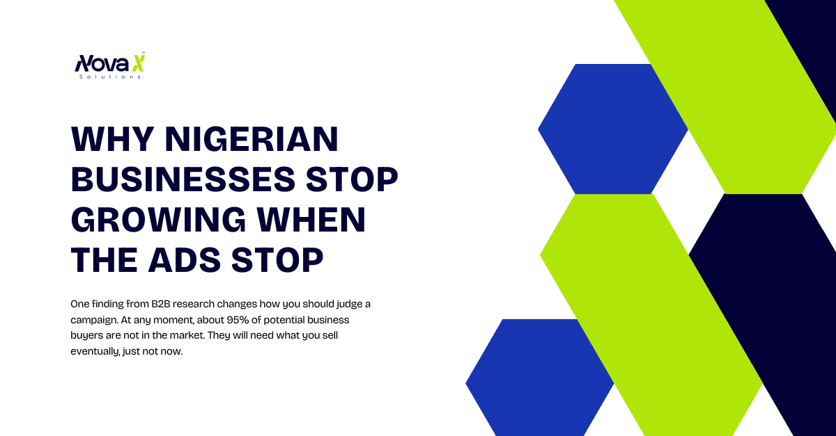 Why Nigerian Businesses Stop Growing When the Ads Stop